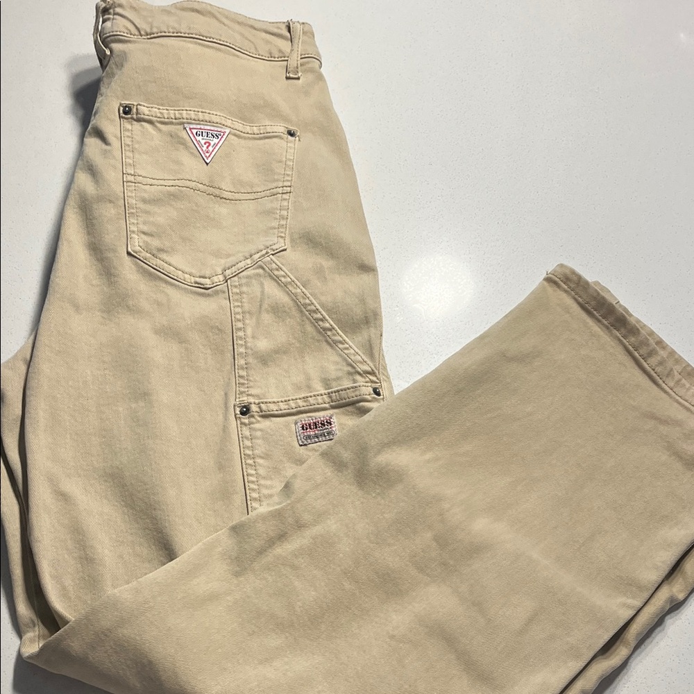 Guess Khaki Utility Pants carpenter size 29